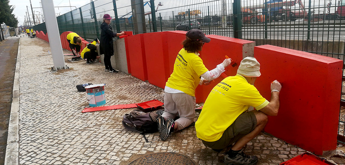 IP associa-se ao Projeto "Alfa Bravo" e torna Lisboa mais colorida