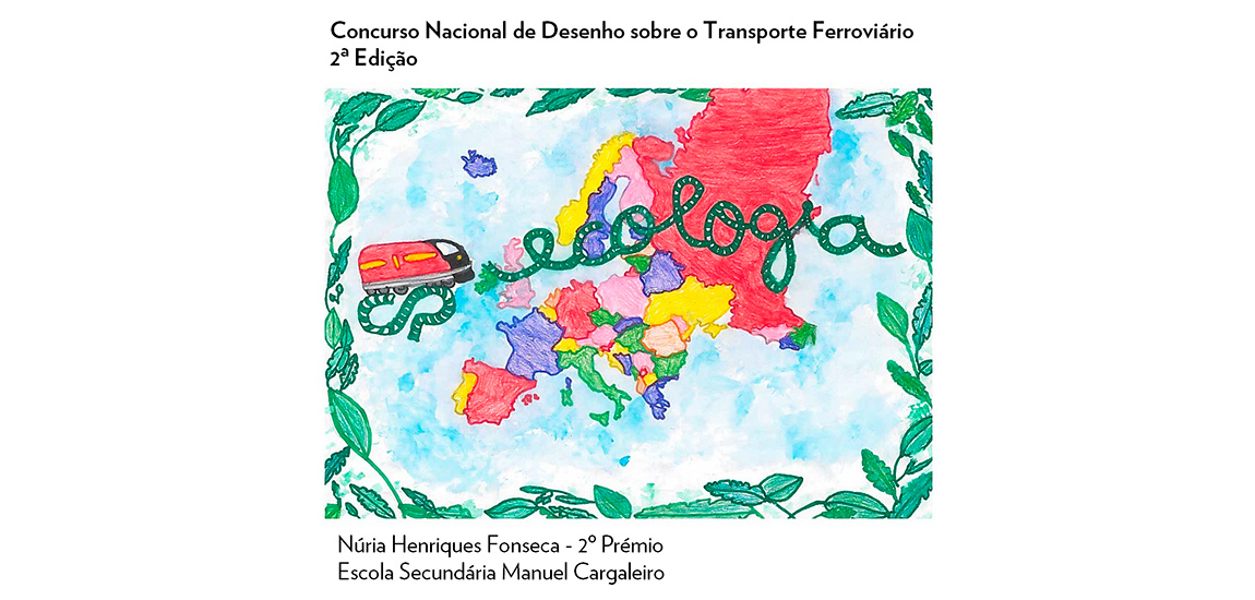 2º Prémio 2ª edição do Concurso Nacional de Desenho sobre o Transporte Ferroviário 