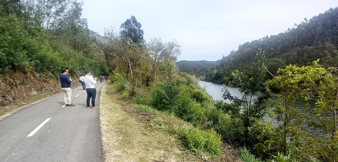 Passeio na Ecopista do Vouga