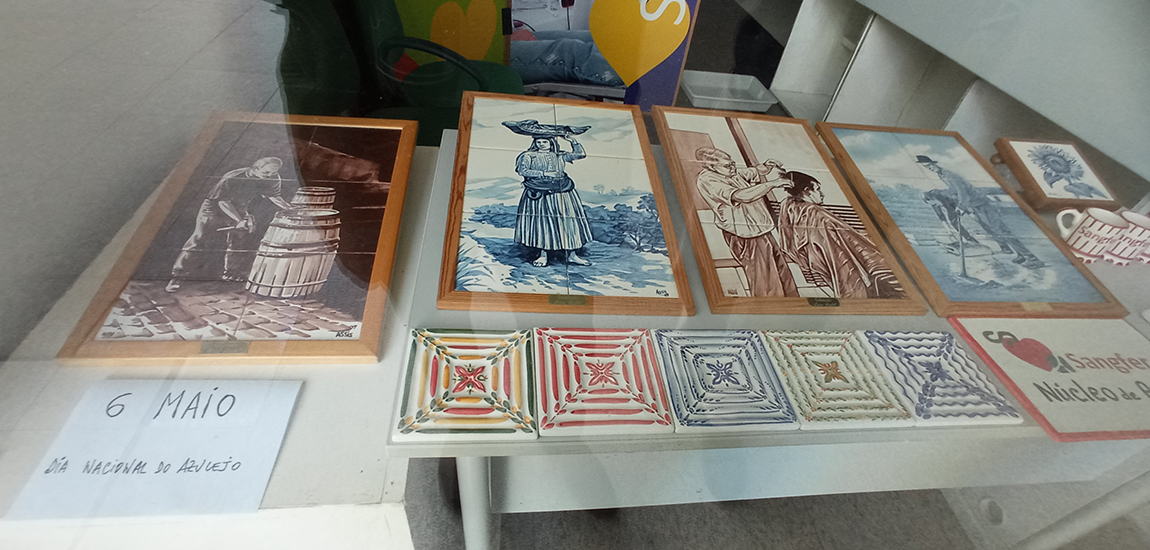 Workshop de Azulejaria na Estação de Aveiro: fotografia 2