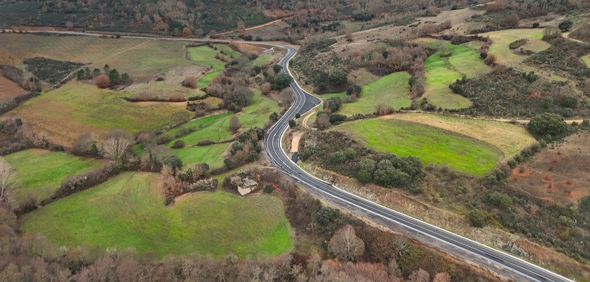 Concluída a requalificação da EN103 entre Vinhais e Bragança