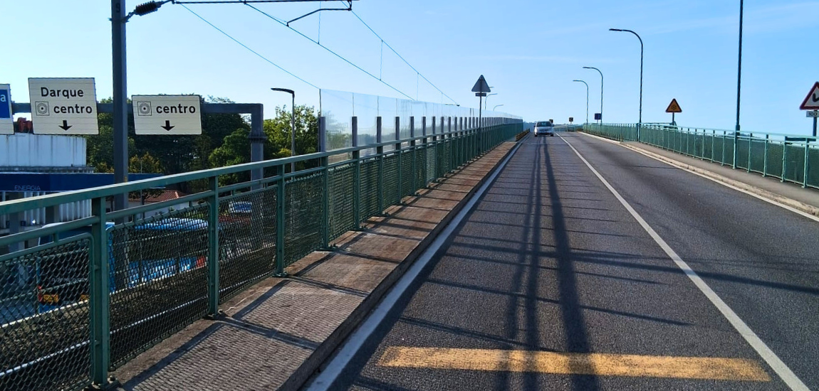 Circulação pedonal Ponte do Lima