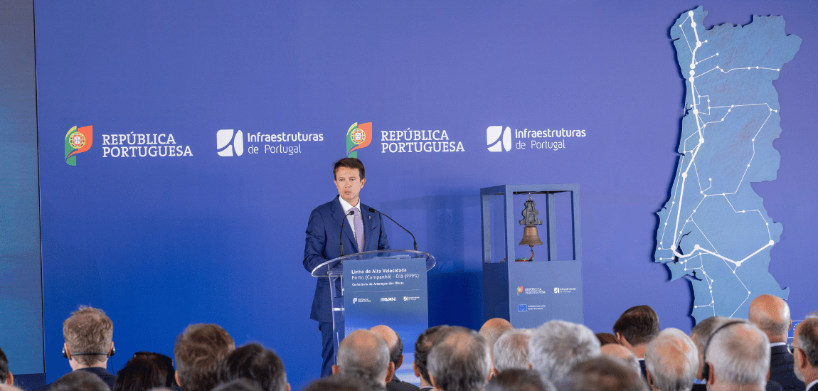 Representante do consórcio AVAN Concessões de Alta Velocidade, Carlos Mota Santos