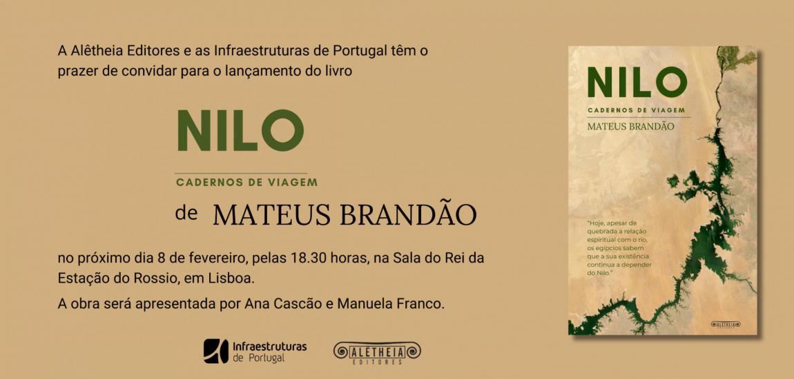 Lançamento do Livro Nilo de Mateus Brandão