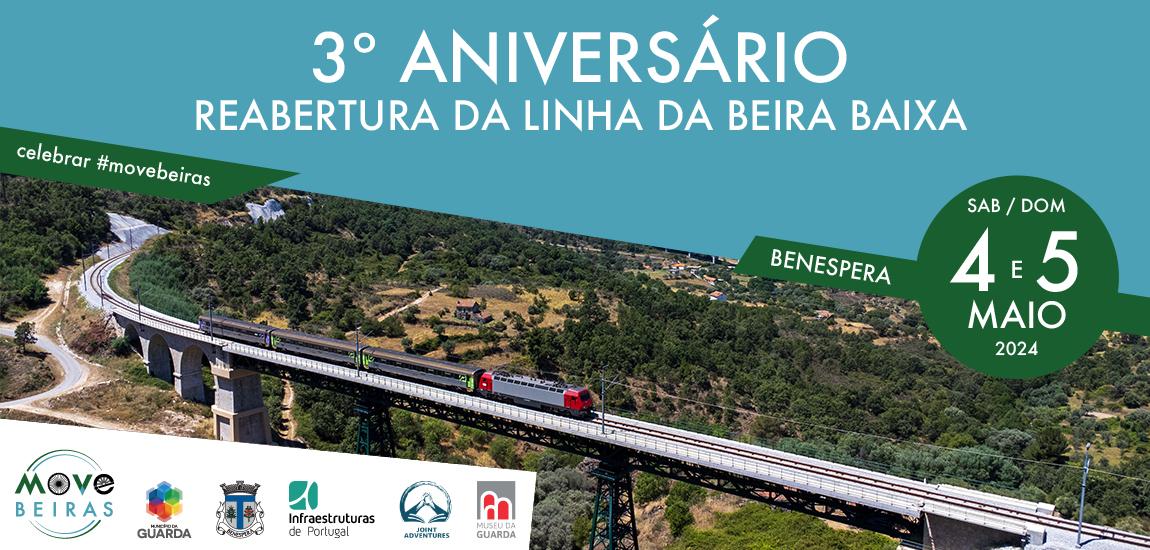 3º Aniversário da Reabertura do Troço Covilhã – Guarda - Linha da Beira Baixa