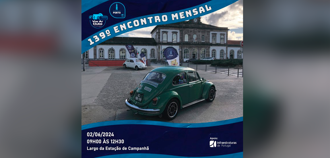 139º Encontro de Viaturas Clássicas no Largo de Campanhã