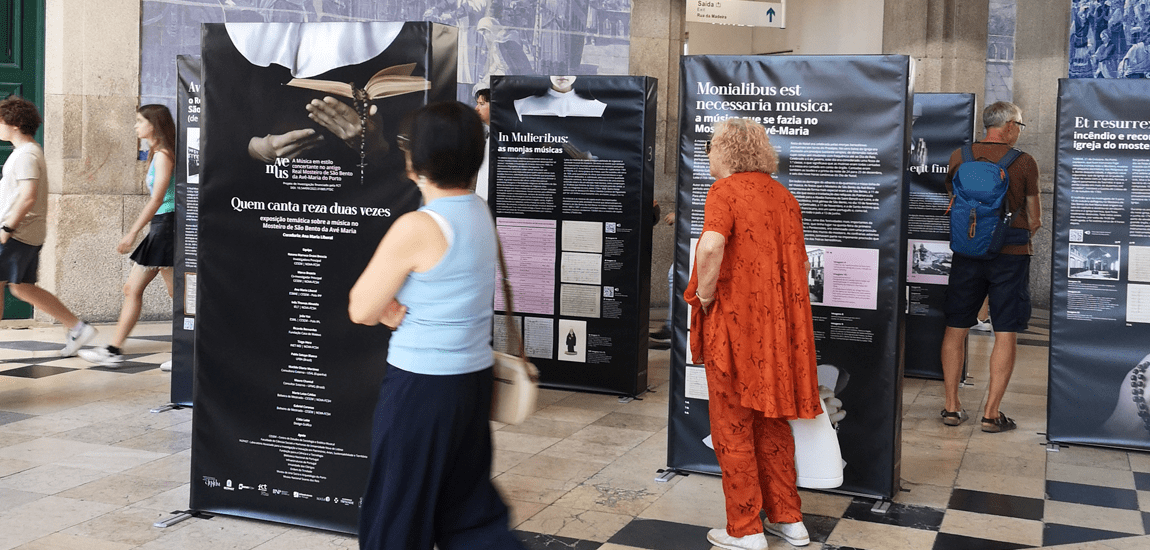 Exposição ‘Quem canta reza duas vezes’ em São Bento