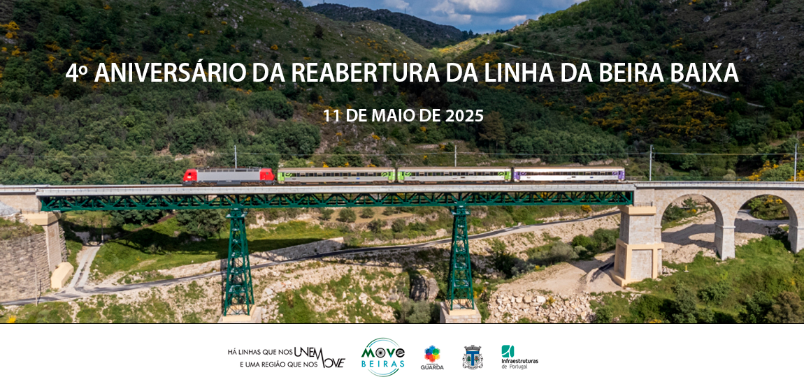 4º aniversário da reabertura do troço Covilhã – Guarda, da Linha da Beira Baixa