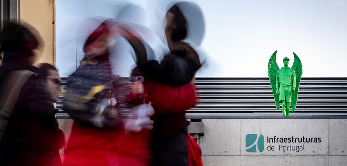 Fotografia 4 de Anjo na Estação do Cais do Sodré | IPP