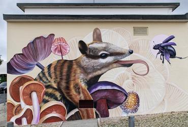 Novo Mural no Cais do Sodré