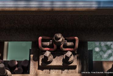 Linha do Sul. Ponte 25 de Abril. Fotografia de António Homem Cardoso