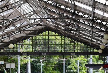 Linha de Cintura. Estação de Alcântara-Terra. Fotografia de Benvindo do Rosário