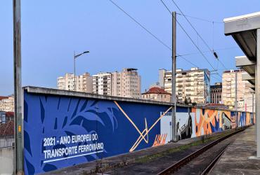 Projeto de arte urbana Estação General Torres