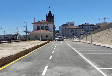 Novo Parque de Estacionamento na Estação de Barcelos.