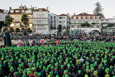 Vista geral do recinto da prova 