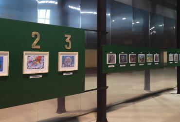 Concurso Nacional de Desenho sobre Transporte Ferroviário  - Exposição