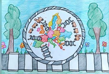 Concurso Nacional de Desenho sobre Transporte Ferroviário  - 3 Prémio