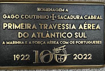  Placa comemorativa 100TAAS