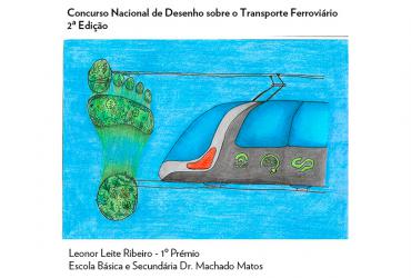 1º Prémio 2ª edição do Concurso Nacional de Desenho sobre o Transporte Ferroviário 