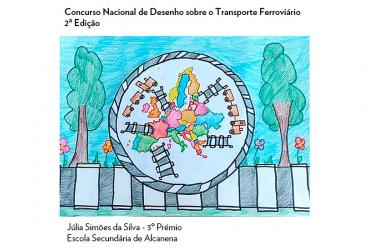 3º Prémio - 2ª edição do Concurso Nacional de Desenho sobre o Transporte Ferroviário 