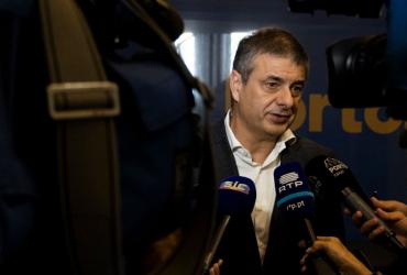 Fotografia 6 - Carlos Fernandes, Vice-presidente da IP presta declarações aos meios de comunicação social