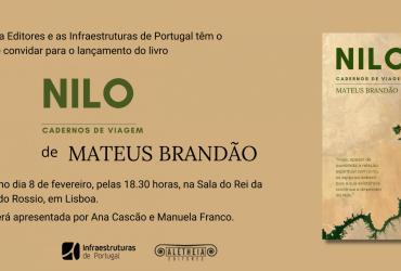 Lançamento do Livro Nilo de Mateus Brandão