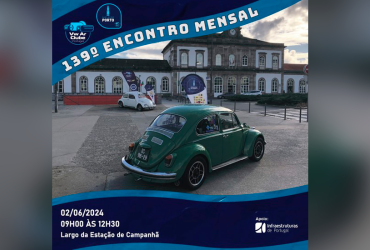 139º Encontro de Viaturas Clássicas no Largo de Campanhã