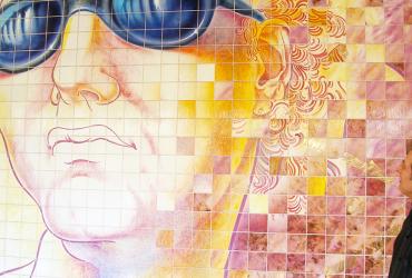 Andreas Stöcklein na Estação de Campolide em 2023