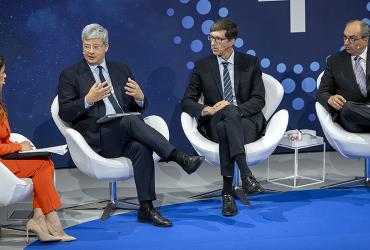 Fotografia da sessão do CNN Portugal Summit