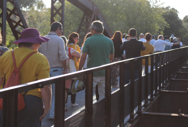 Fotografia 5 - Cerimónia de inauguração da Ecopista de Reguengos 