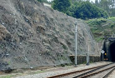 Empreitada de reabilitação do Túnel do Tamel na Linha do Minho: fotografia 1