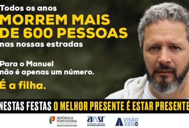 Fotografia da campanha da ANSR “O melhor presente é estar presente”: fotografia 1