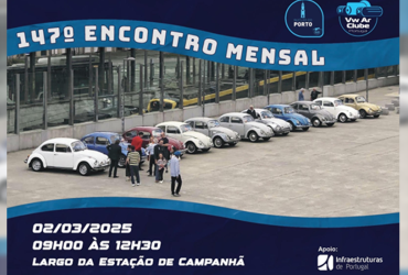 Encontro de Viaturas Clássicas no Largo de Campanhã