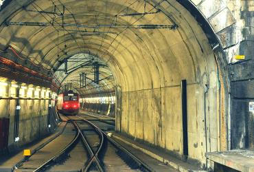 Imagem - Túnel Estação Ferroviária do Rossio
