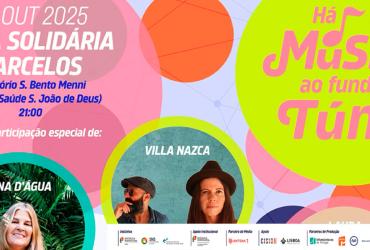 Cartaz Gala Solidária em Barcelos | 30 de outubro | 21h00