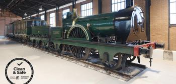 Museu Nacional Ferroviário reabre ao público