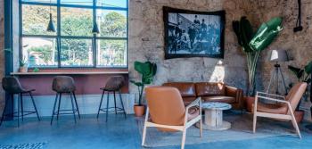 Novo espaço de restauração no cais coberto da Estação da Granja