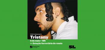 A Estação do Rossio recebe a performance Tristany.mundu. 19h00
